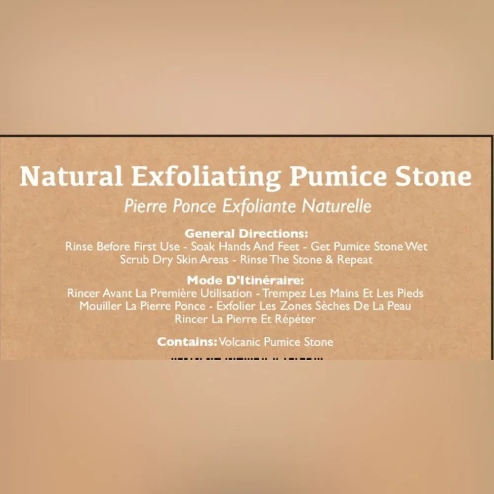 NEW Pierre Ponce *Volcanique Pumice Stone*